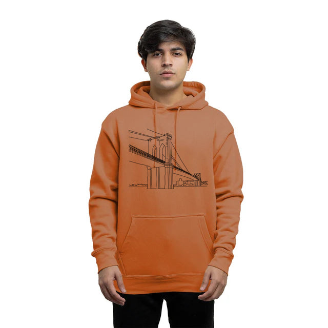 Brooklyn Bridge Pullover (copper orange)