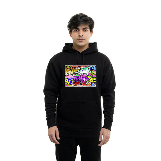 Graffiti Pullover (black)